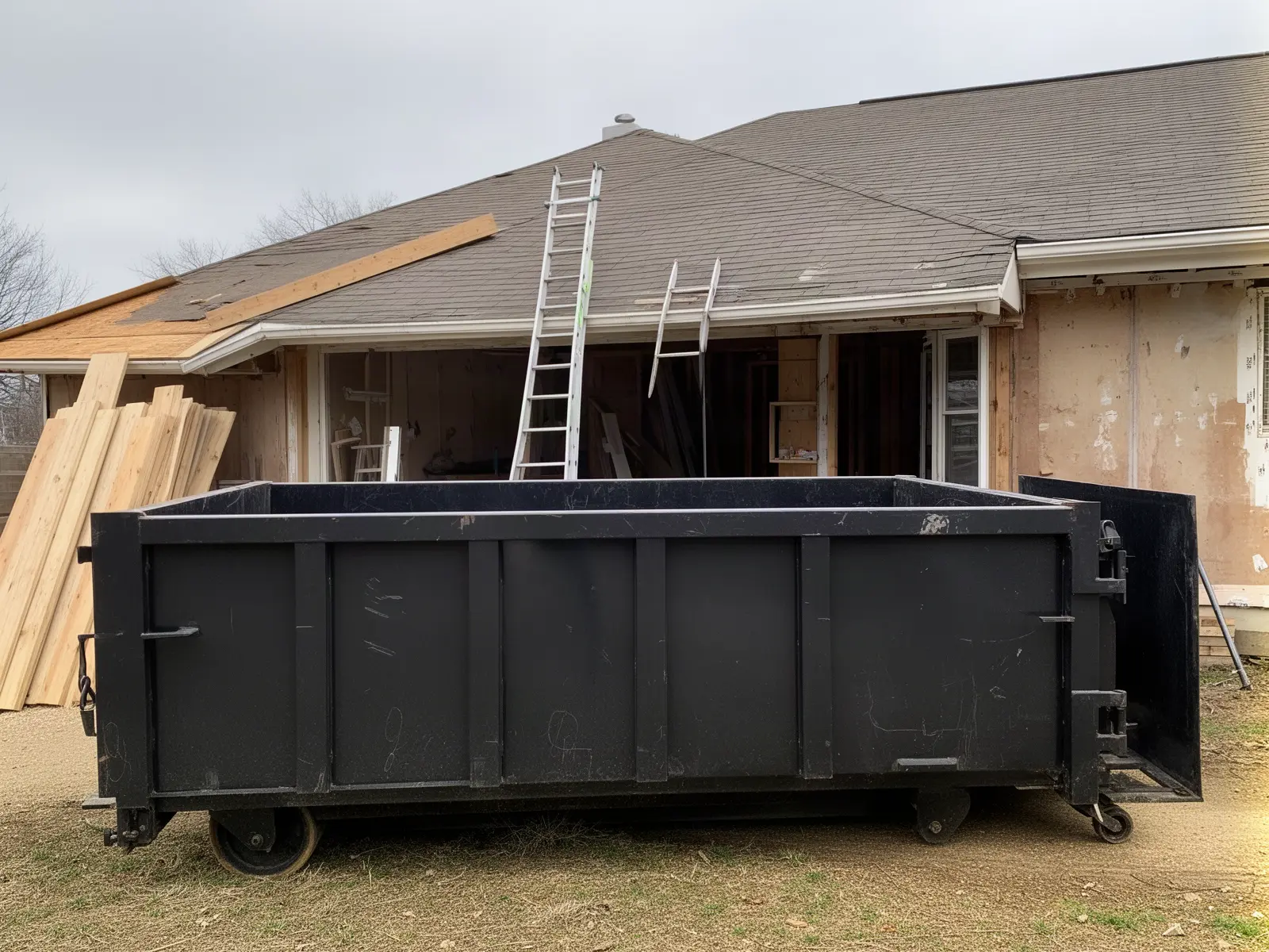 Roll-off dumpster from Padgett Dumpster Rental Group in Moreno Valley, CA